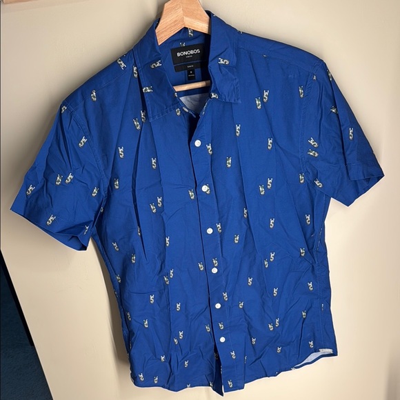 Bonobos - Men’s Medium short sleeve slim fit shirt - Picture 3 of 6